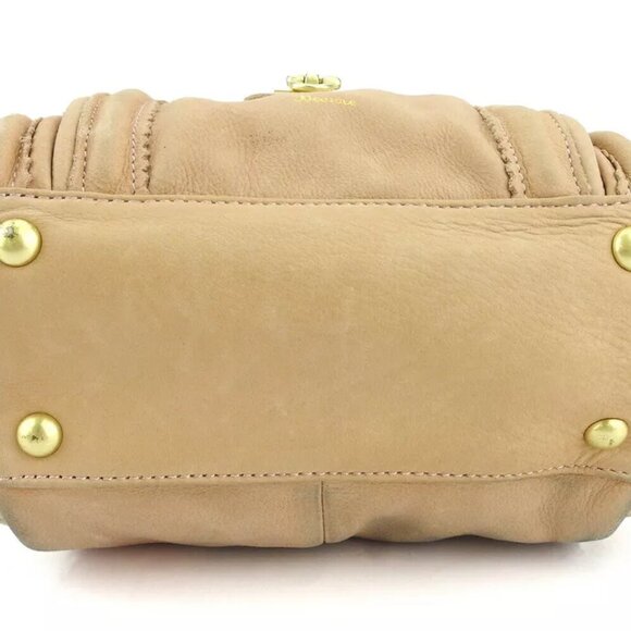 Jill By Jillstuart 2way Shoulder Bag Bicolor Pink Beige Authentic Used F1579 - Picture 6 of 10